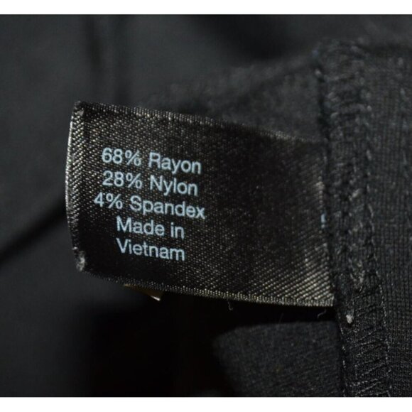 6th & Lane Women's Plus Black Pencil Skirt Size 28 Stretch Knee Length Career - Picture 8 of 9